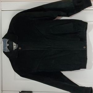 Black bomber jacket